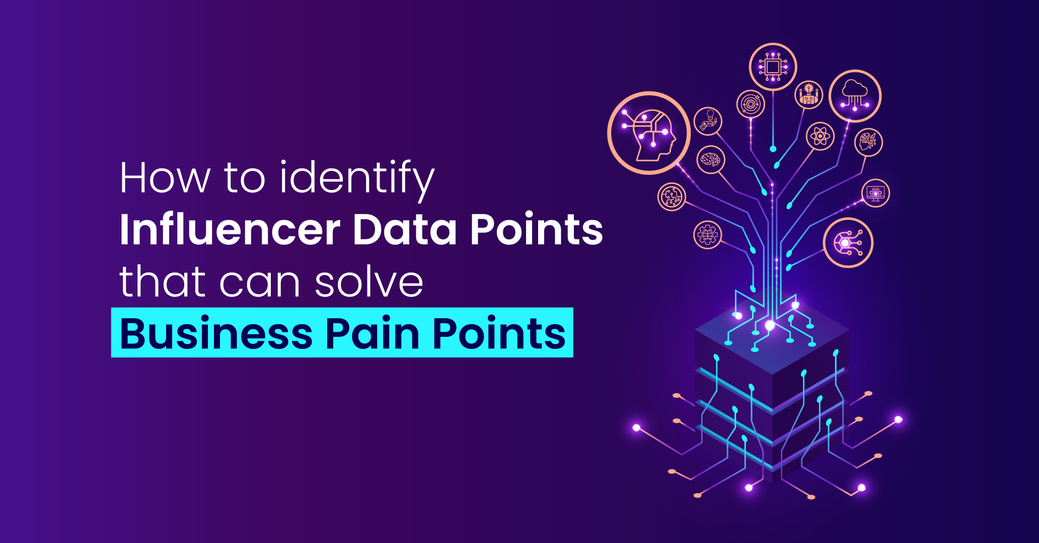 Identify Influencer Data Points that can solve business pain points