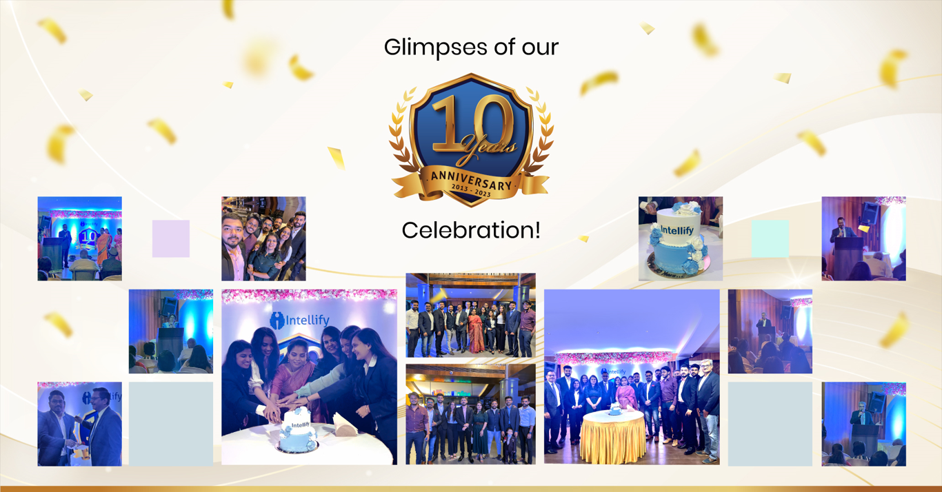 Intellify 10 years anniversary celebration
